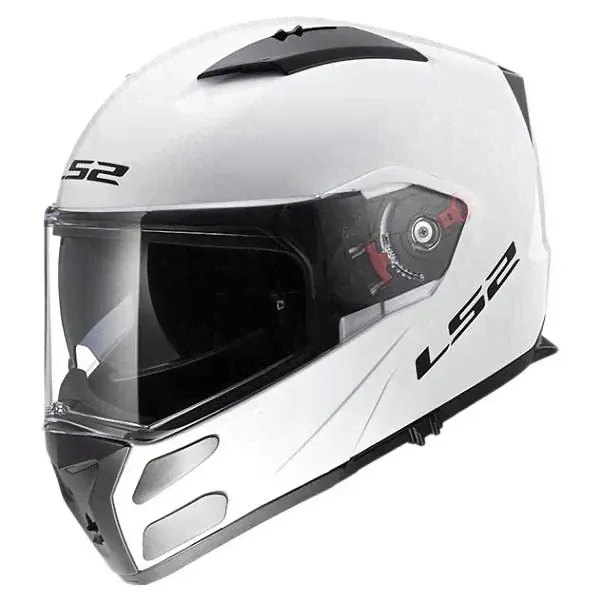 LS2 (Испания) Шлем LS2 FF324 METRO SOLID белый-0
